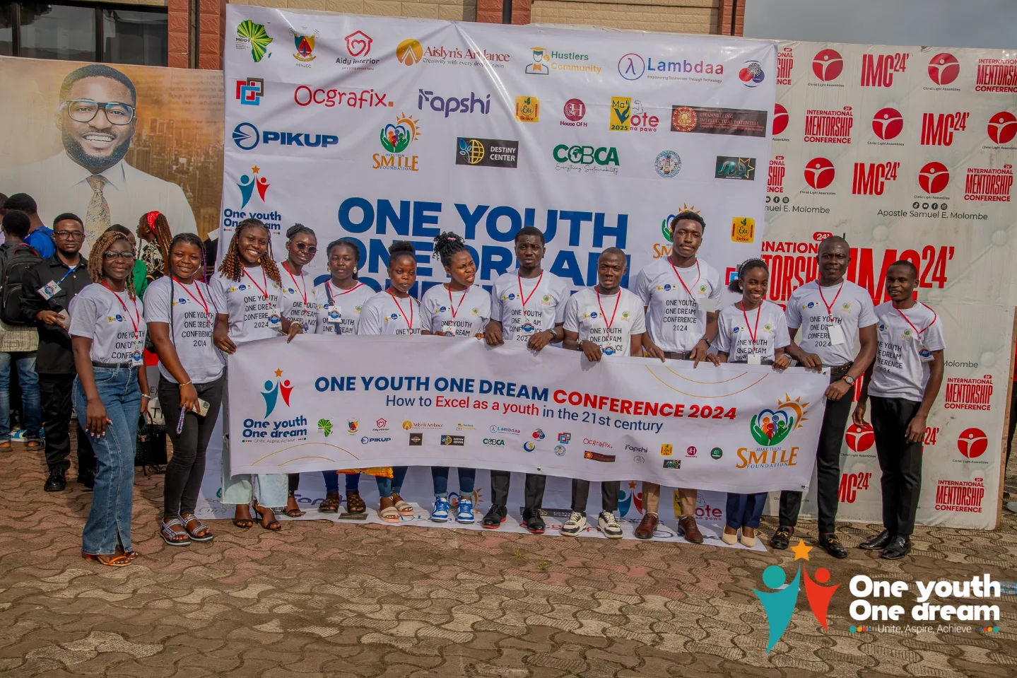 Volunteers and team at the OYOD 2024 conference